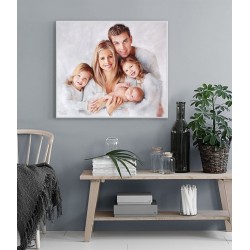 Семейный портрет - лучшая идея для интерьерной печати